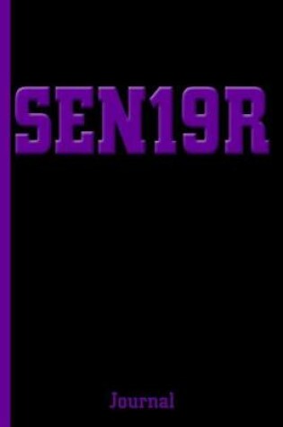 Cover of Red Senior 2019 Sen19r Journal