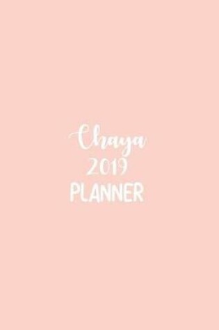 Cover of Chaya 2019 Planner