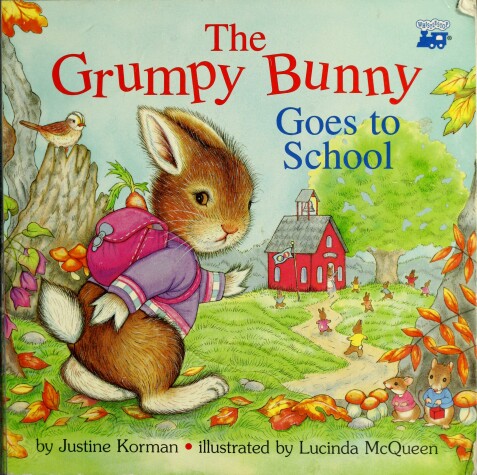 Book cover for Grumpy Bunny Goes to School