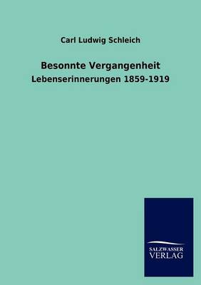 Book cover for Besonnte Vergangenheit