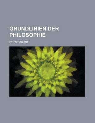 Book cover for Grundlinien Der Philosophie