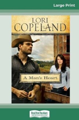 Cover of A Man's Heart (16pt Large Print Edition)