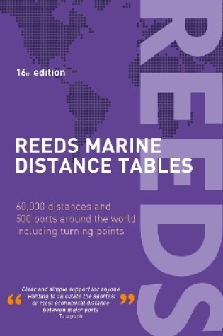 Cover of Reeds Marine Distance Tables 16th edition