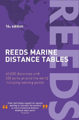 Book cover for Reeds Marine Distance Tables 16th edition