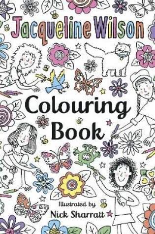 Cover of The Jacqueline Wilson Colouring Book