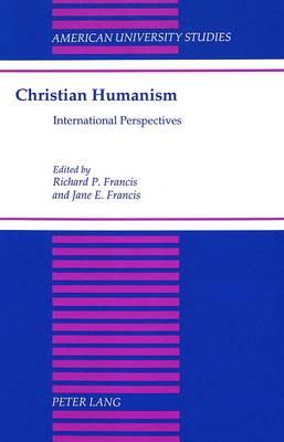 Cover of Christian Humanism