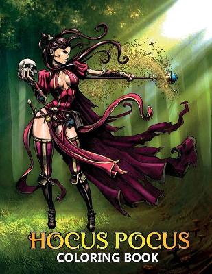 Book cover for Hocus Pocus Coloring Book