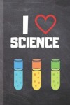 Book cover for I Love Science