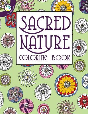 Book cover for Sacred Nature Coloring Book