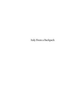 Book cover for Italy from a Backpack