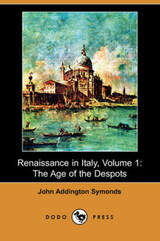 Cover of Renaissance in Italy, Volume 1