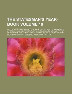 Book cover for The Statesman's Year-Book Volume 19