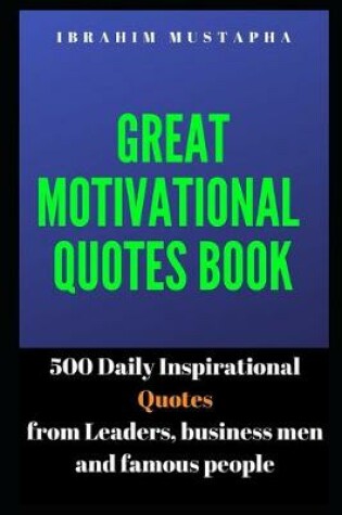 Cover of Great Motivational Quotes book