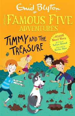 Book cover for Famous Five Colour Short Stories: Timmy and the Treasure