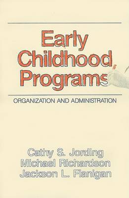 Book cover for Early Childhood Programs