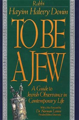 Book cover for To Be A Jew