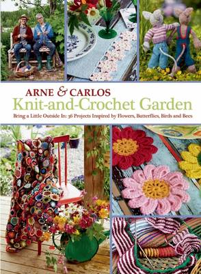 Book cover for Knit-And-Crochet Garden