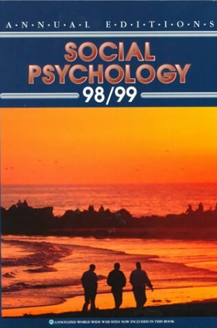 Cover of Annual Edition Social Psycology
