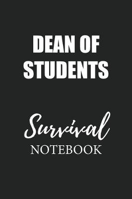 Book cover for Dean of Students Survival Notebook
