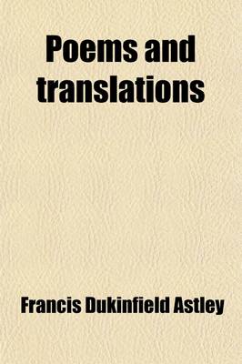 Book cover for Poems and Translations