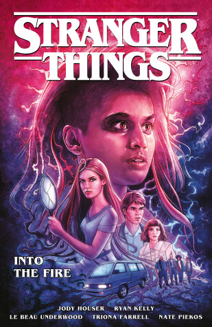 Book cover for Stranger Things: Into the Fire (Graphic Novel)