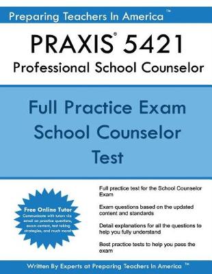 Book cover for PRAXIS 5421 Professional School Counselor