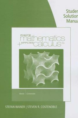 Cover of Finite Math and Applied Calculus