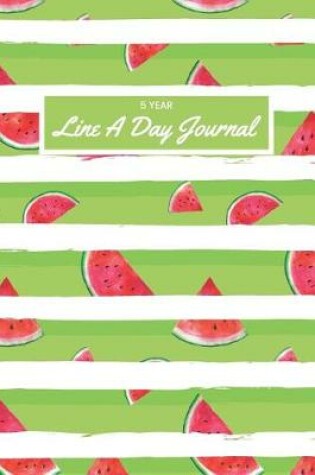 Cover of 5 Year Line a Day Journal
