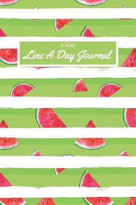 Book cover for 5 Year Line a Day Journal