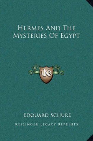 Cover of Hermes and the Mysteries of Egypt