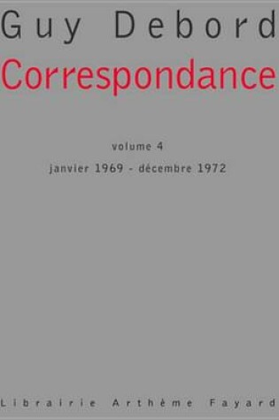 Cover of Correspondance, Tome 4