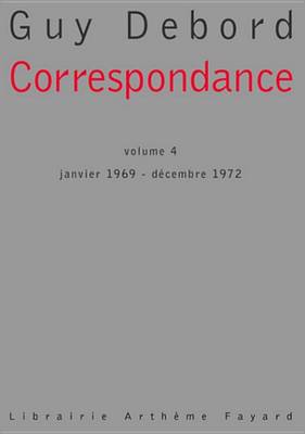 Book cover for Correspondance, Tome 4