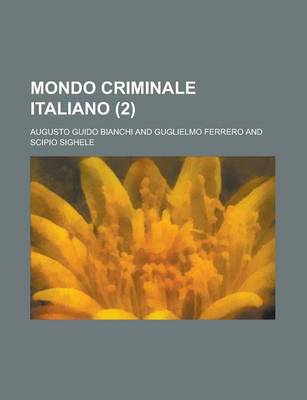 Book cover for Mondo Criminale Italiano (2)