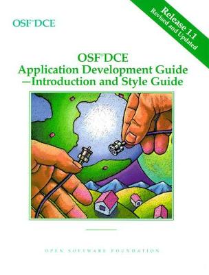 Book cover for OSF DCE Application Development Guide, Volume I