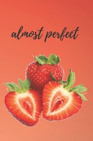 Cover of Strawberry Lovers Blank Lined Journal Notebook