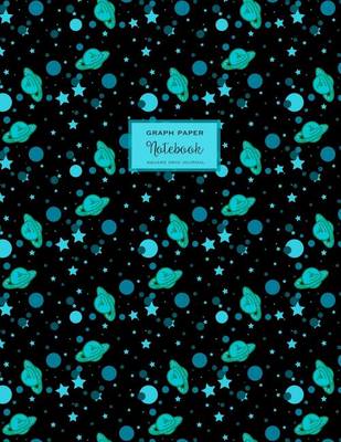 Cover of Square Grid Journal - Graph Paper Notebook - Teal Blue