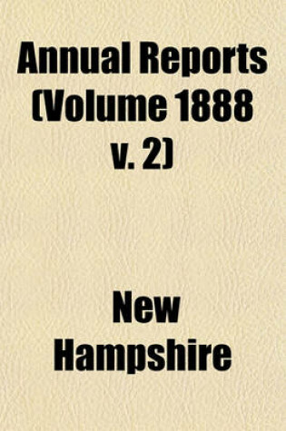 Cover of Annual Reports (Volume 1888 V. 2)