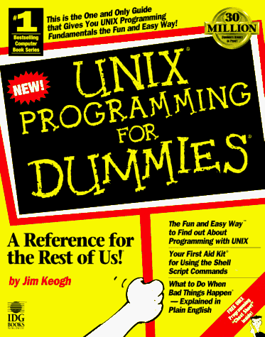 Book cover for Unix Programming For Dummies