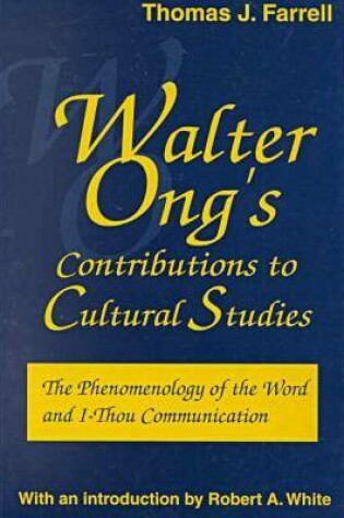 Cover of Walter Ong's Contributions to Cultural Studies