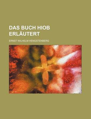 Book cover for Das Buch Hiob Erlautert