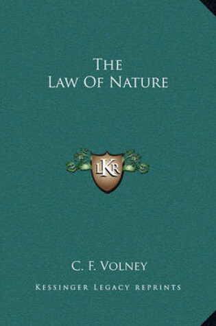 Cover of The Law of Nature