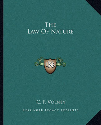 Book cover for The Law of Nature