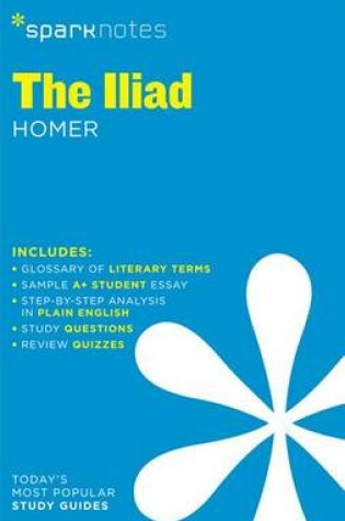 Cover of The Iliad Sparknotes Literature Guide