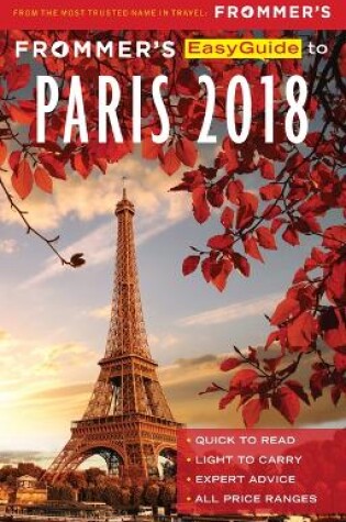 Cover of Frommer's EasyGuide to Paris 2018