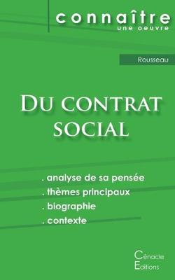 Book cover for Fiche de lecture Du contrat social de Rousseau (Analyse philosophique de reference et resume complet)