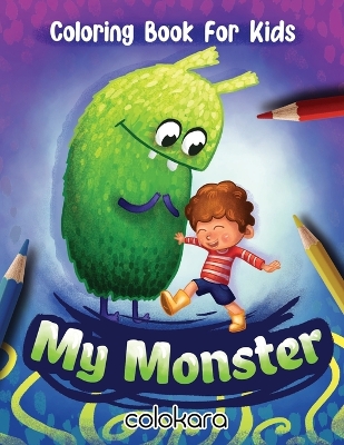 Book cover for My Monster Coloring Book for Kids