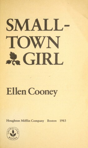 Book cover for Smalltown Girl