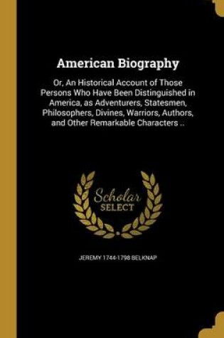Cover of American Biography