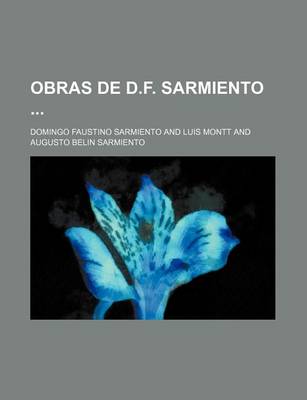 Book cover for Obras de D.F. Sarmiento (30-31)