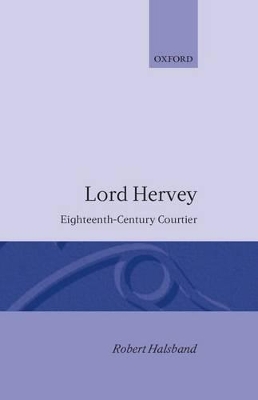 Book cover for Lord Hervey